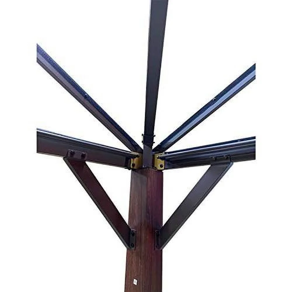 Replacement Canopy Top Cover Compatible With The Selections Pitched Roof Gazebo - Riplock 350