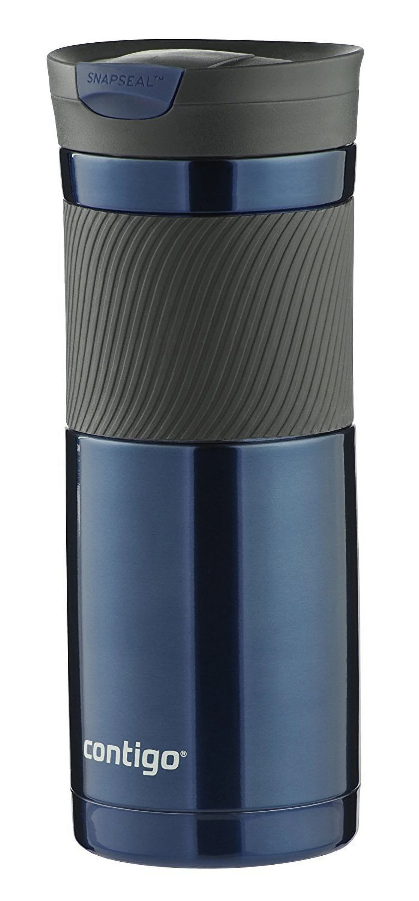 contigo snapseal byron vacuum-insulated stainless steel travel mug, 20 oz, monaco