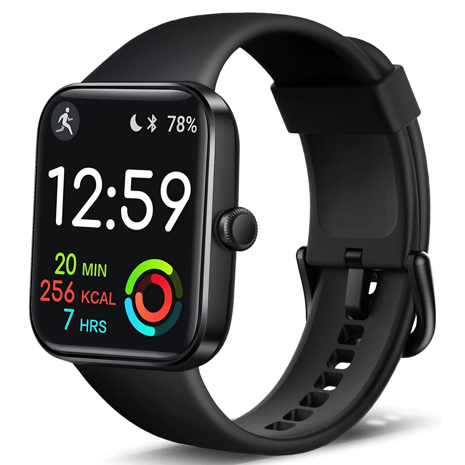 Smart Watch Fits for Android and iPhone, EEEkit Fitness Health Tracker Waterproof Smartwatch for Women Men