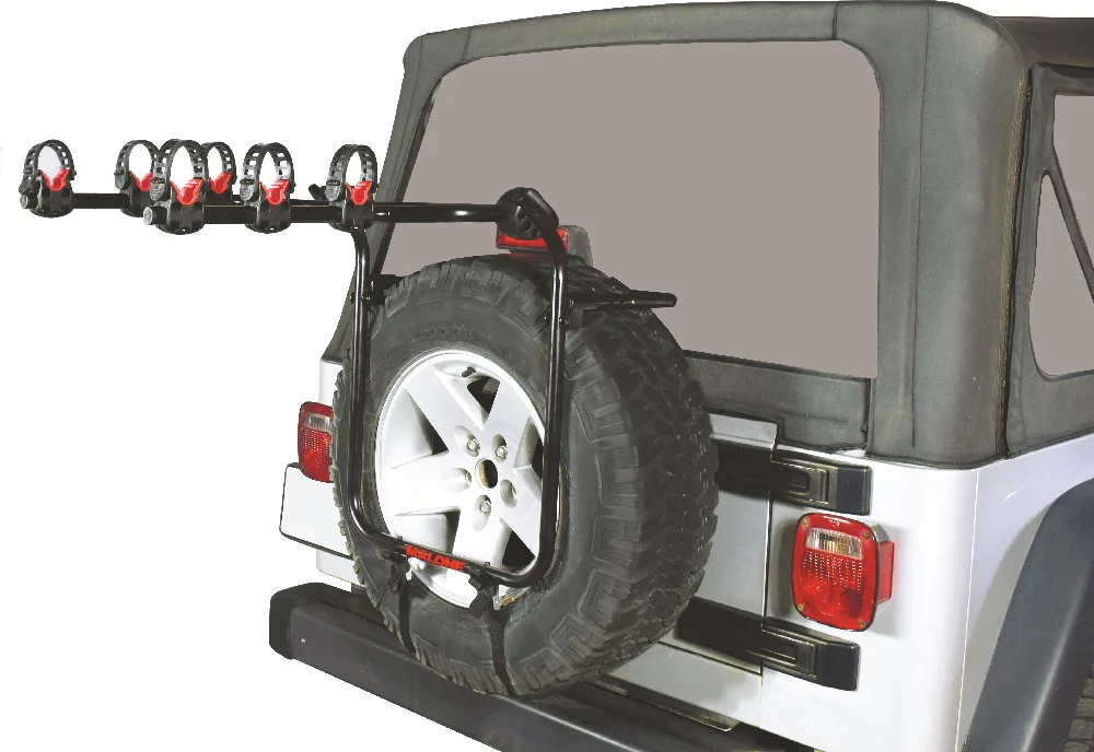 Malone Auto Racks Runway™ Spare T3 - Spare Tire Mount 3 Bike Carrier