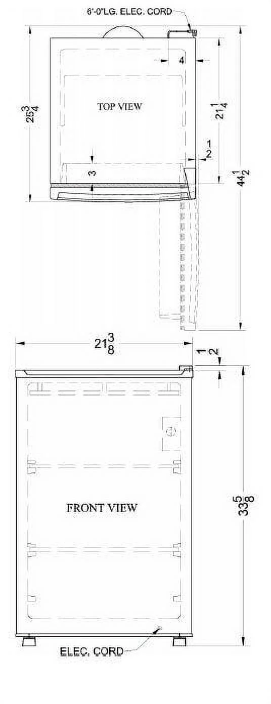 Summit Appliance 5 cu. ft. Upright Freezer