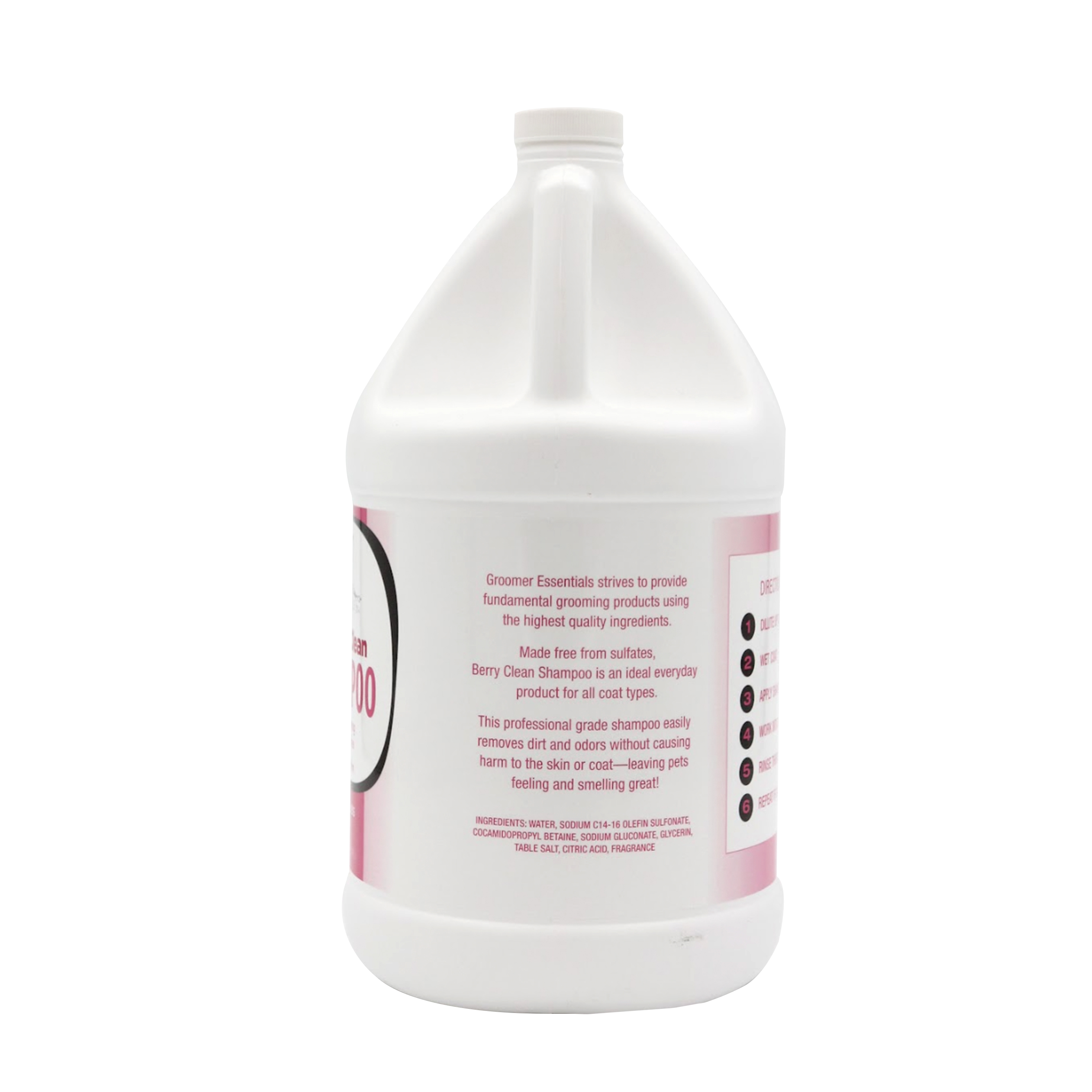Groomer Essential Berry Clean Dog Shampoo Gallon