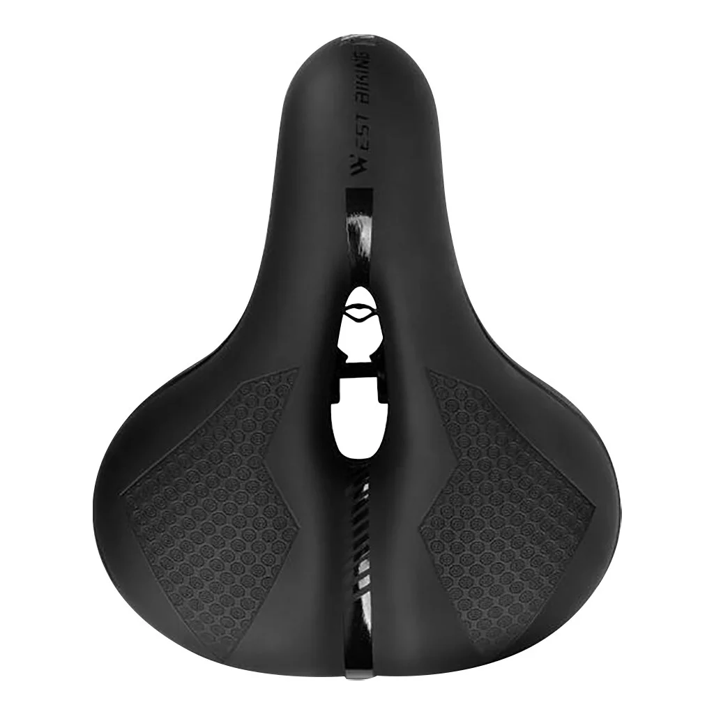 Yiwula Comfortable Road Bike Mountain Bike Seat Thick Cushion Hollow Bicycle Saddle