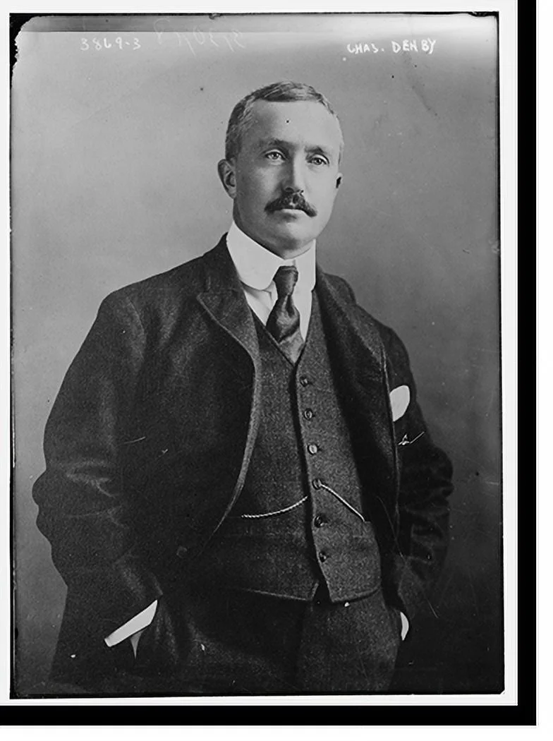 Historic Framed Print, Chas. Denby, 17-7/8