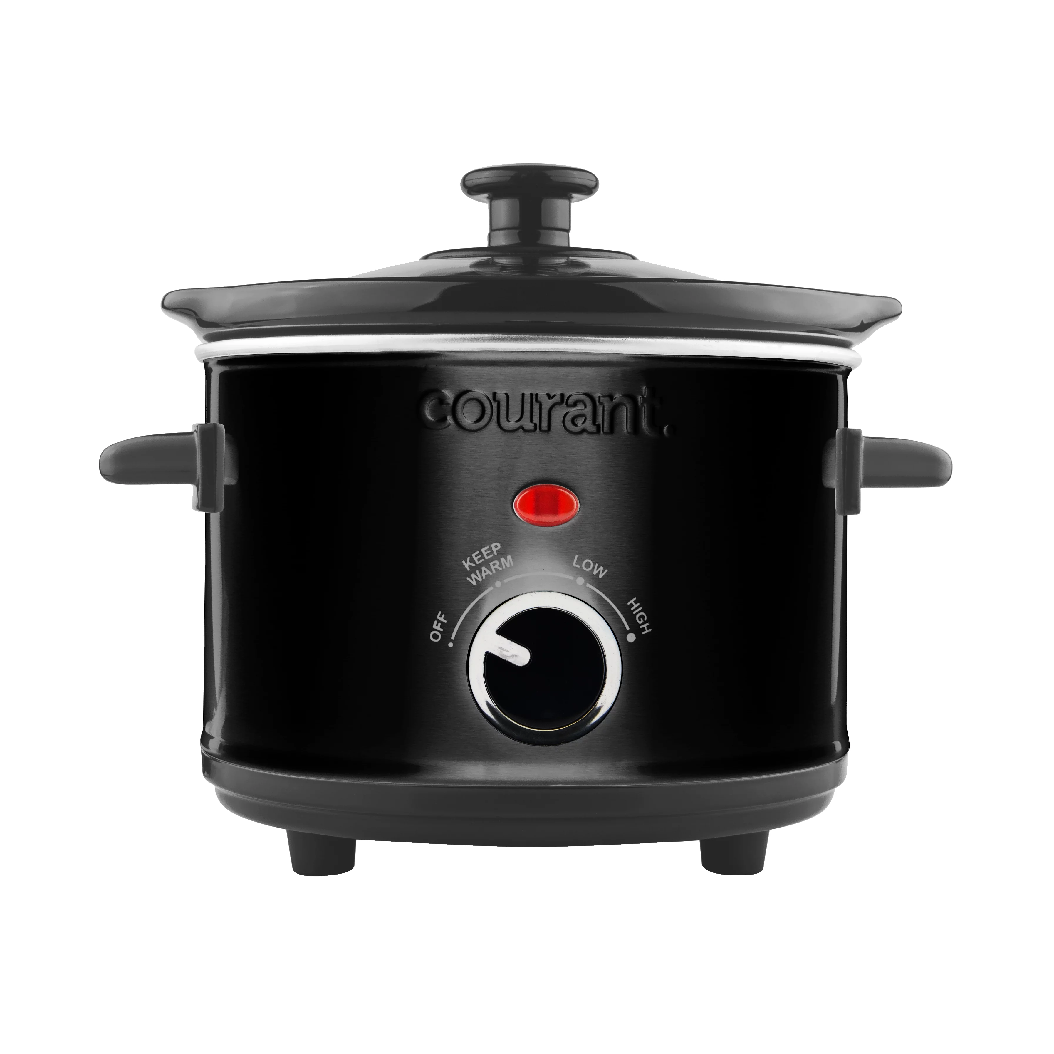 Courant 1.6-QT Slow Cooker - Black