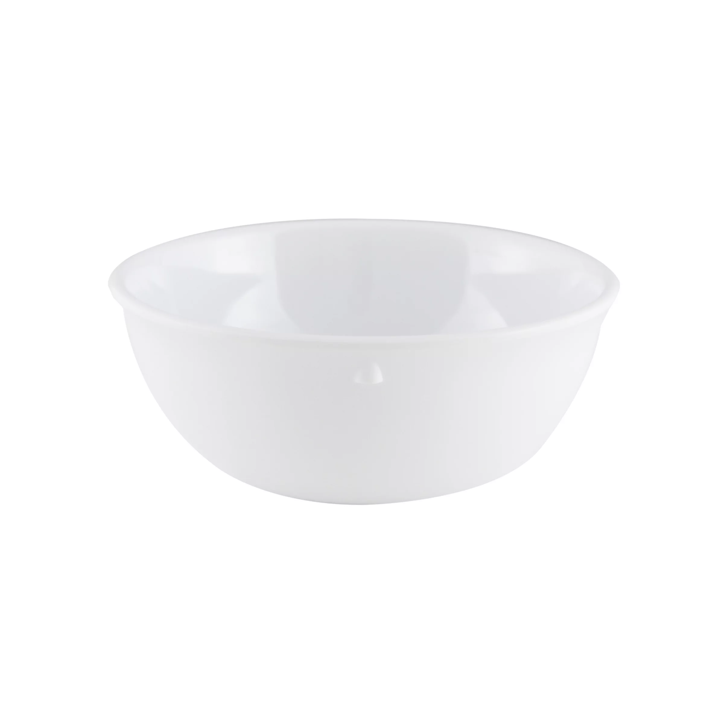Excellante Nustone White Melamine Dinnerware Collection 4.875 Inch - 11 oz. Nappie, Comes In Dozen