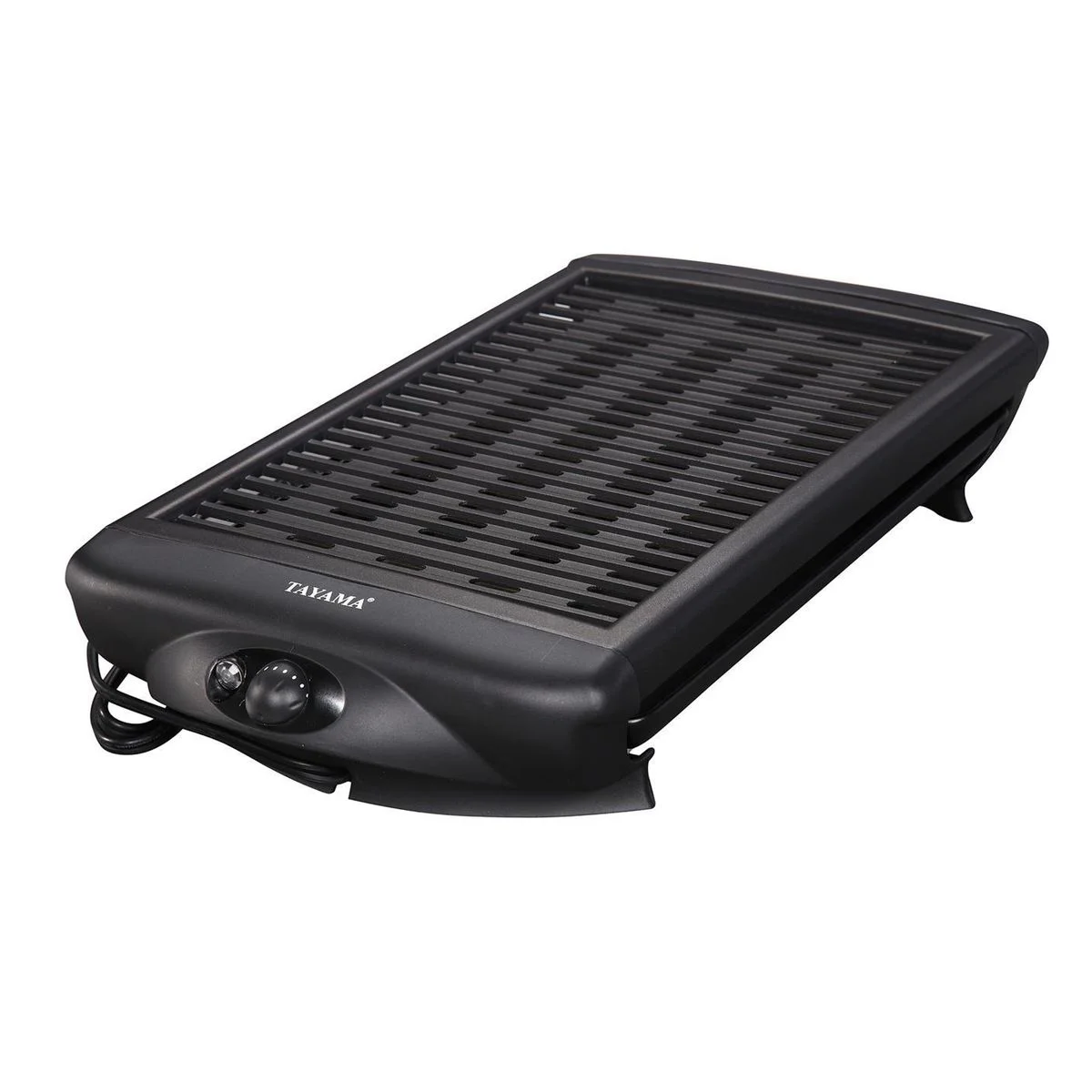 Tayama  15 x 10 in. Smokeless Non-Stick Indoor Electric Grill, Black - Extra Large