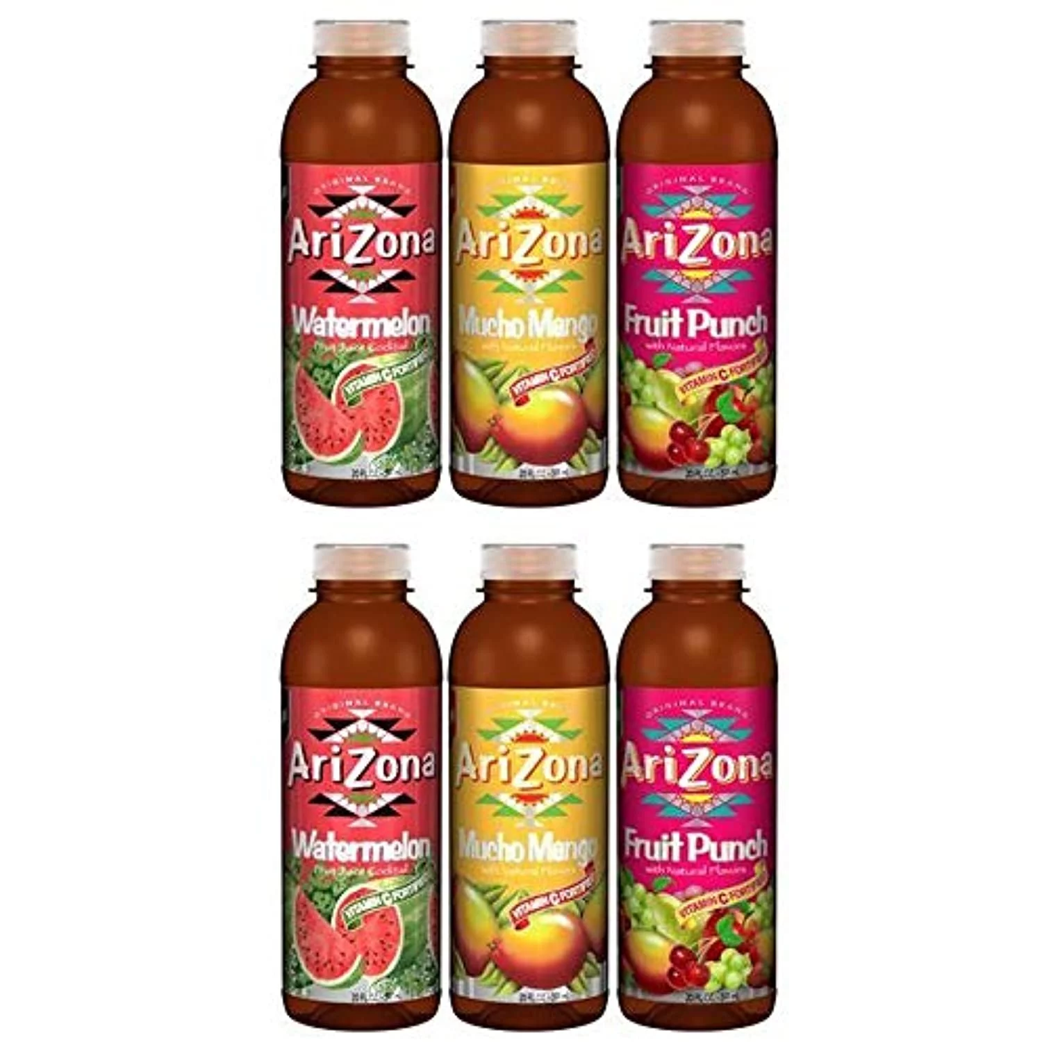 Arizona Fruit Juice Variety Pack 20Oz 6Pk