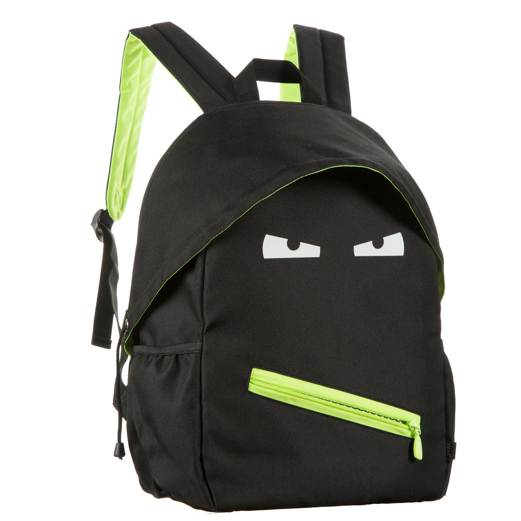 ZIPIT Grillz Backpack for Boys Elementary School & Preschool, Cute Book Bag for Kids (Black)