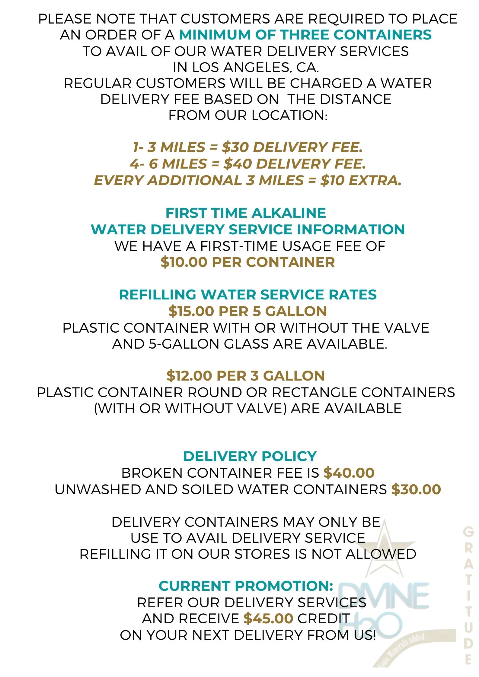 A DivineH2O 3 Gallon BPA-FREE Round Container with Spout