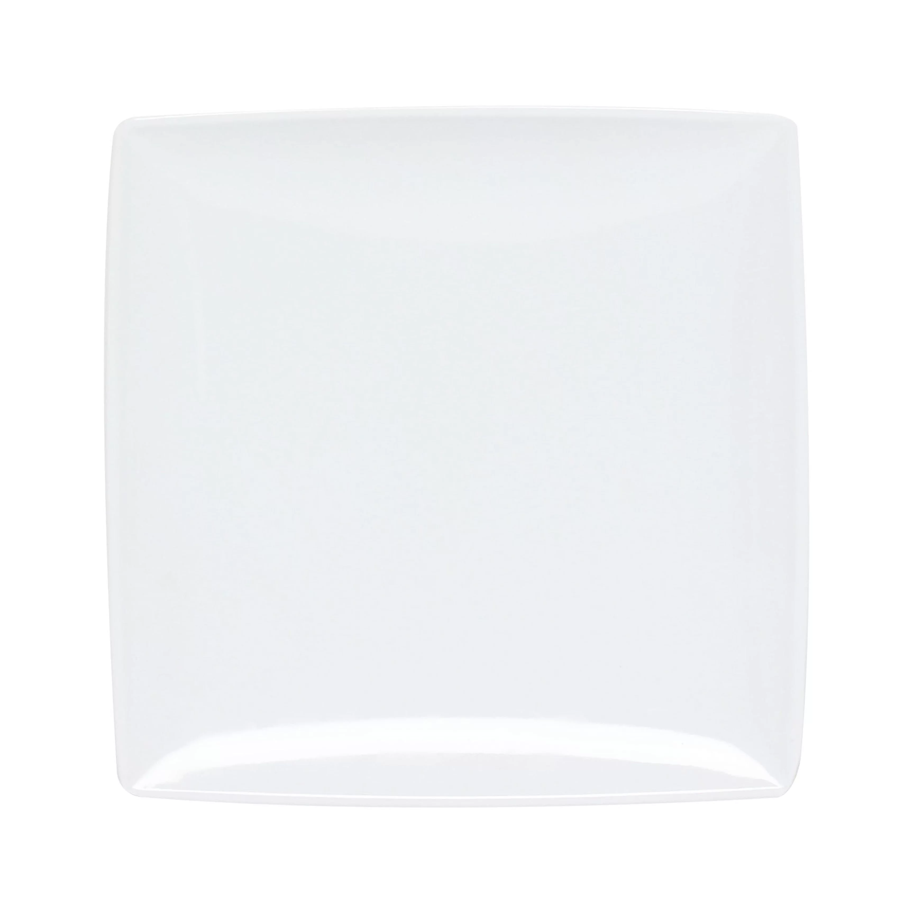 Excellante Classic White Extra Heavy Weight Melamine Dinnerware Collection 7 1/4