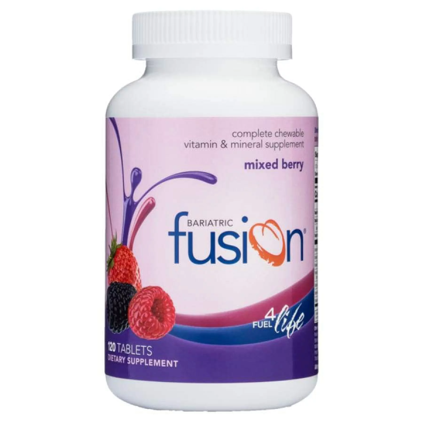 Bariatric Fusion Tropical Complete Chewable Bariatric Multivitamin For Bariatric Surgery Patients Including Gastric Bypass and Sleeve Gastrectomy, 120 Tablets