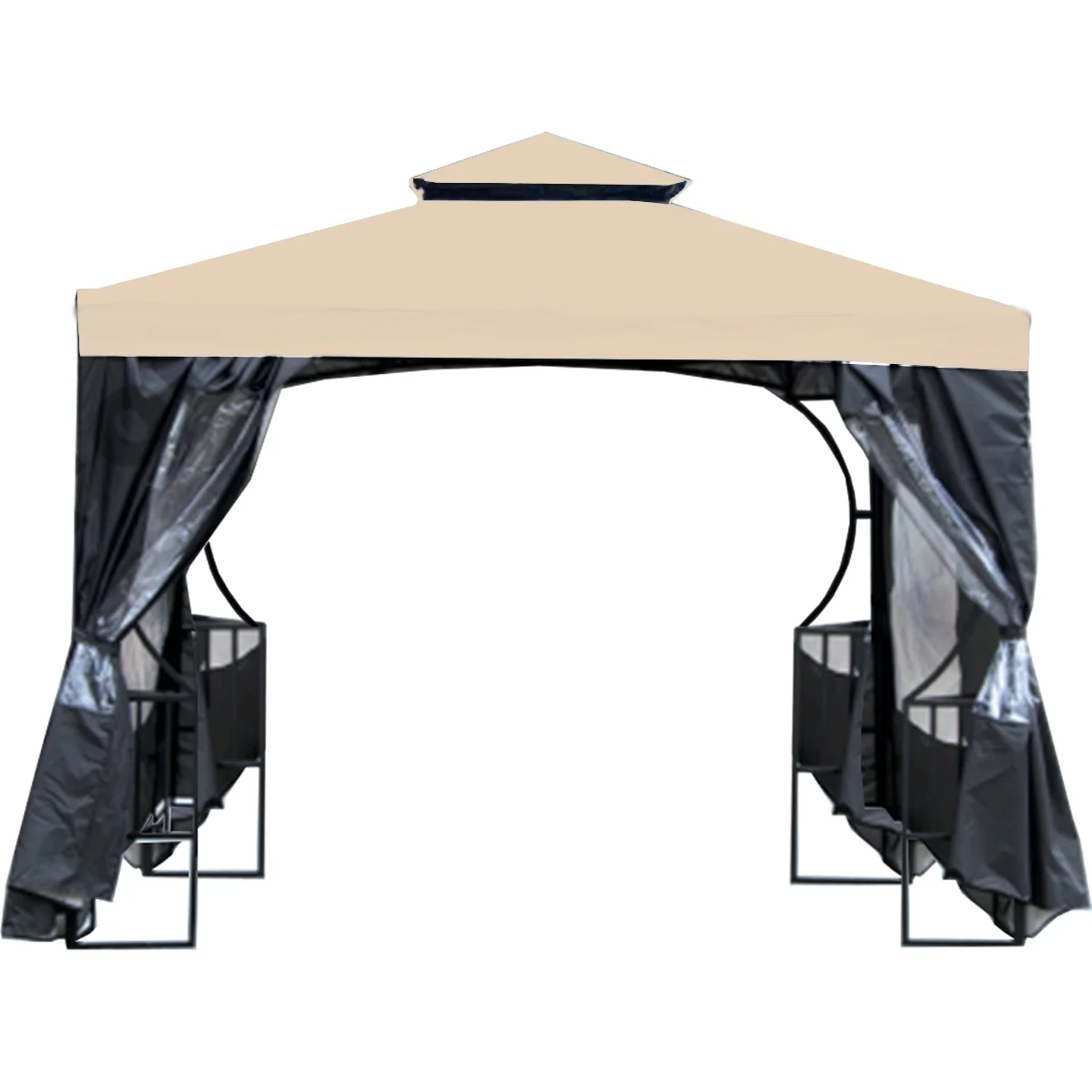Garden Winds Replacement Canopy Top Cover Compatible with The 2022 Premium Patio 23683-22 Gazebo - Standard 350