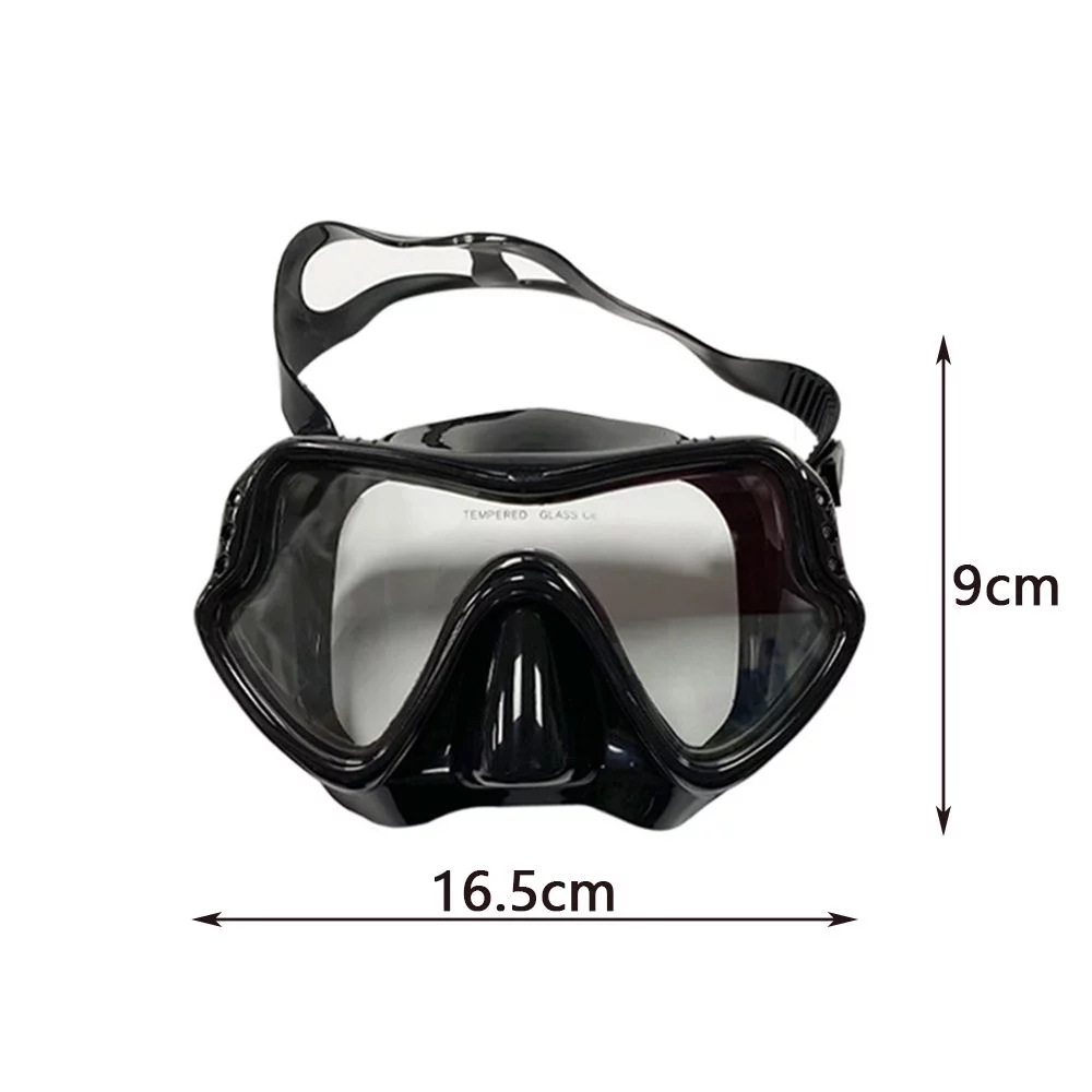Universal Goggles Outdoor Water Sports Scuba Diving Mask Snorkeling Set Swimming Equipment Anti-Fog Tube PURPLE&TRANSPARENT