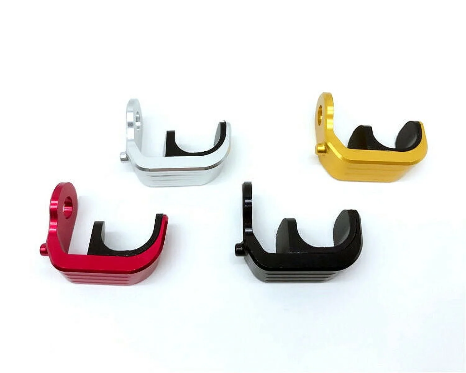 For Brompton Non Mudguard Front Fork CNC Aluminum E-type Hook Folding Unit Set New