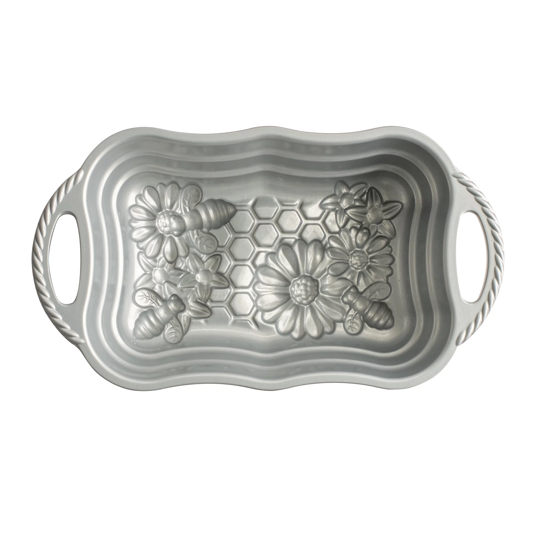 Nordic Ware Honeycomb Loaf Pan, Toffee, 6 Cups