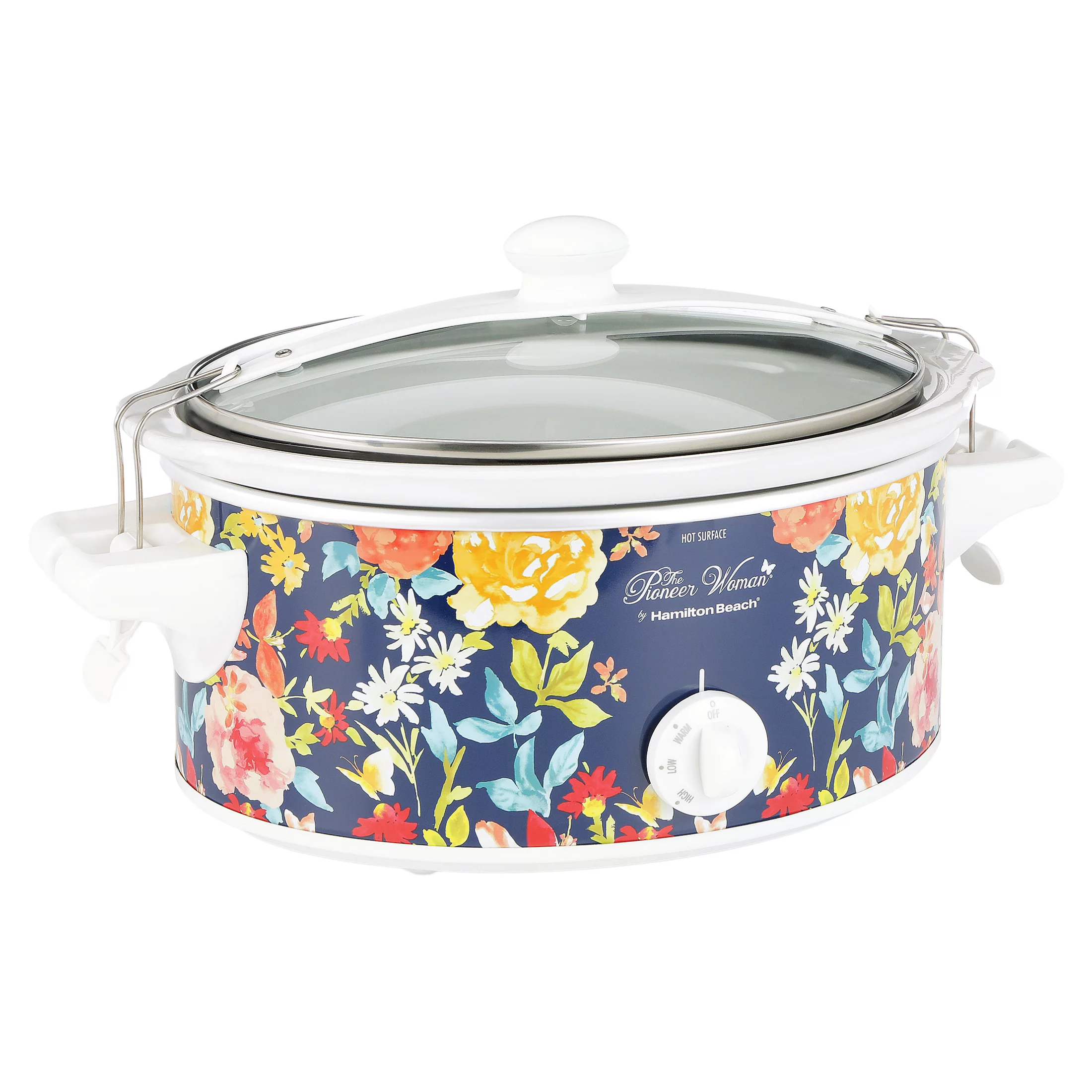 Pioneer Woman 6 Quart Portable Slow Cooker Fiona Floral | Model# 33066 By Hamilton Beach