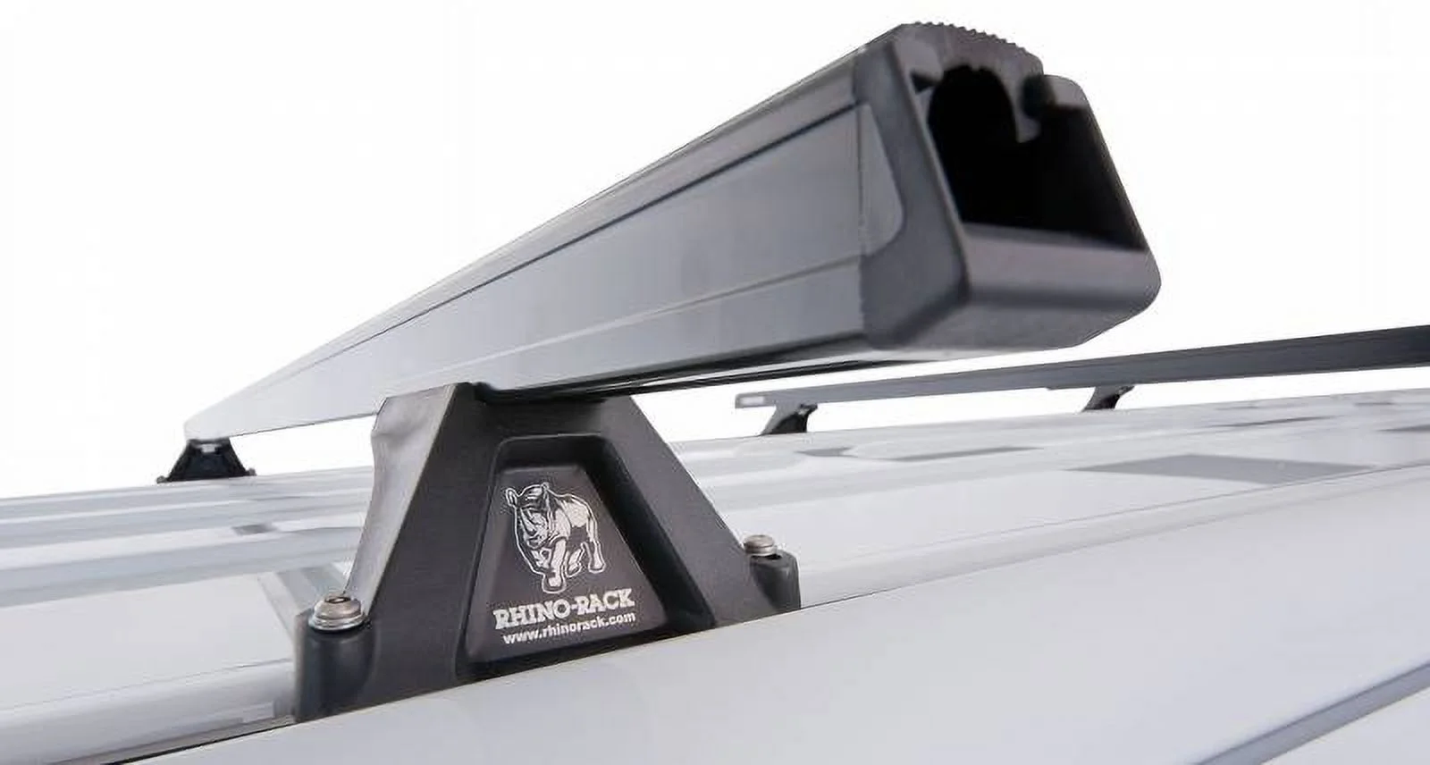 Rhino Rack 2007-2009 Fits Dodge Sprinter 2010-2019 Fits Mercedes Benz Sprinter 2007-2018 Fits Volkswagen Crafter 2dr Heavy Duty RLTF Black 3 Bar Roof Rack JA0979