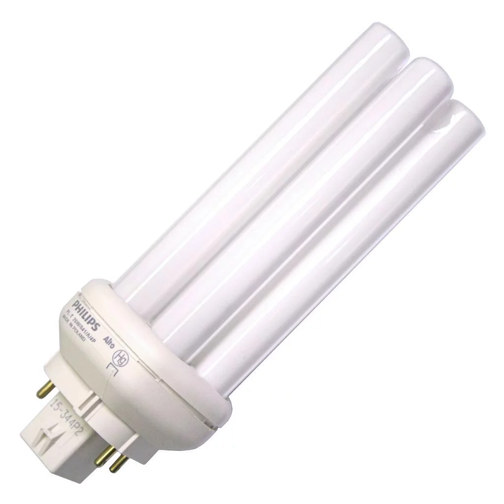 Philips 458273 - PL-T 26W/841/A/4P/ALTO A Triple Tube 4 Pin Base Compact Fluorescent Light Bulb