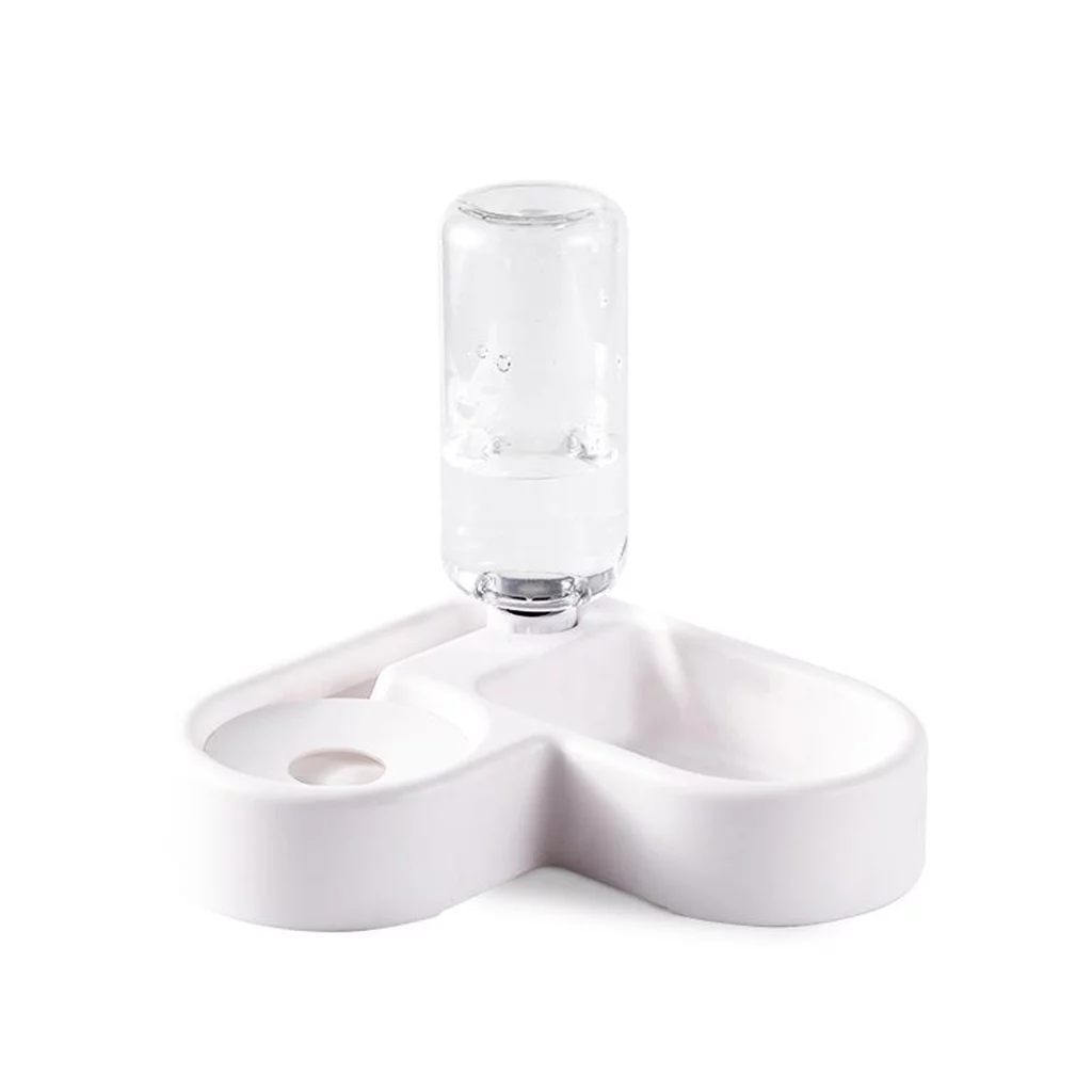 Automatic cats and dogs Feeder Bowl Automatic Water Bowl Double Waterer