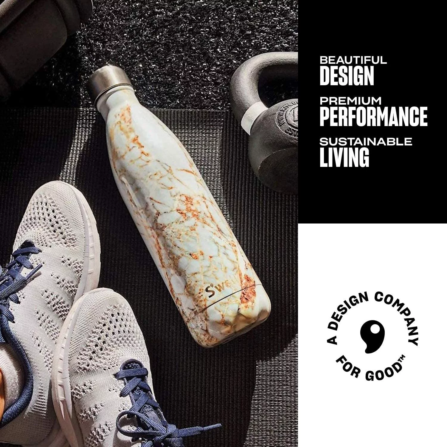 S'well Blue Granite Collection Bottle