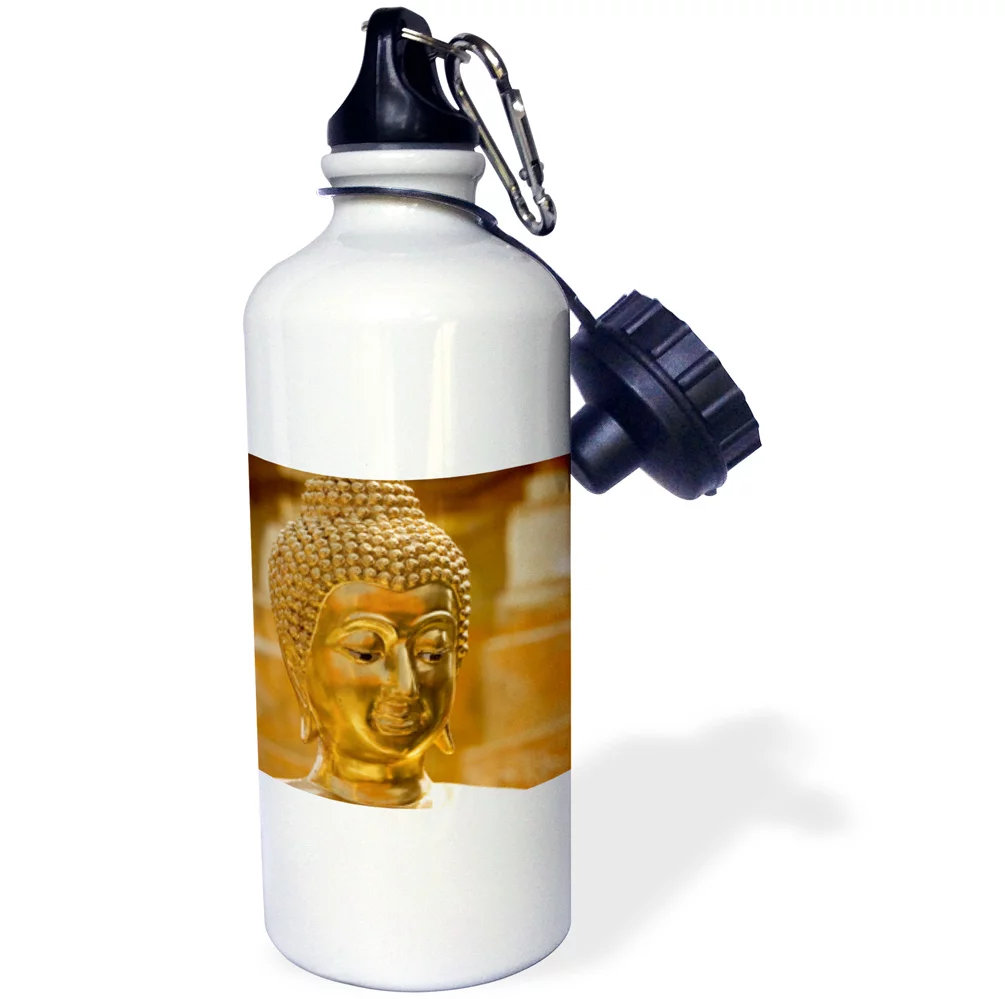 3dRose Buddha Statue at Doi Suthep Temple, Thailand-AS36 KPI0005 - Kristin Piljay, Sports Water Bottle, 21oz