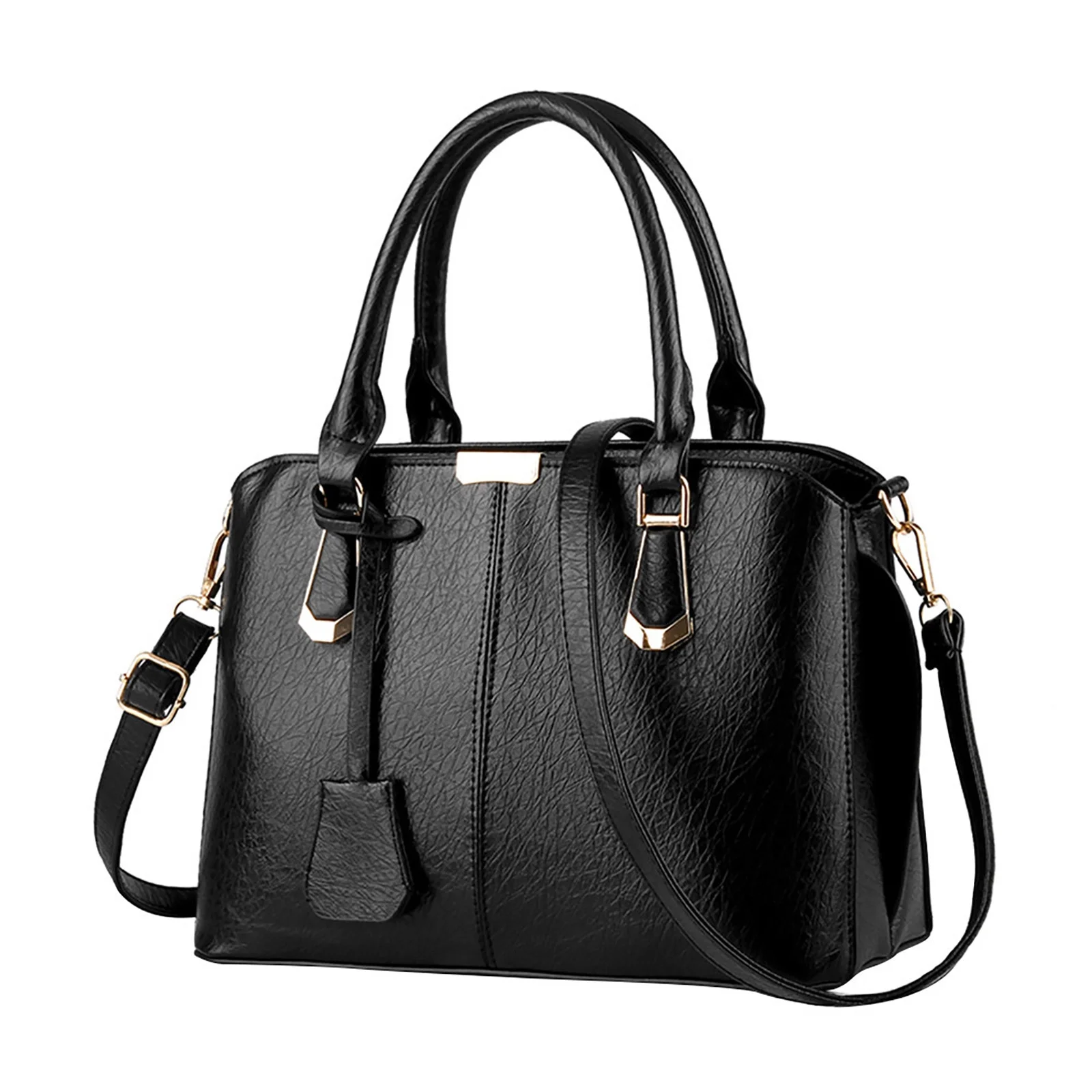 Crossbody Bags for Women,New Women's Bag Simple Handbag Single Shoulder Women's Large Bag Crossbodybag Small Rucksack for Men Black One Size