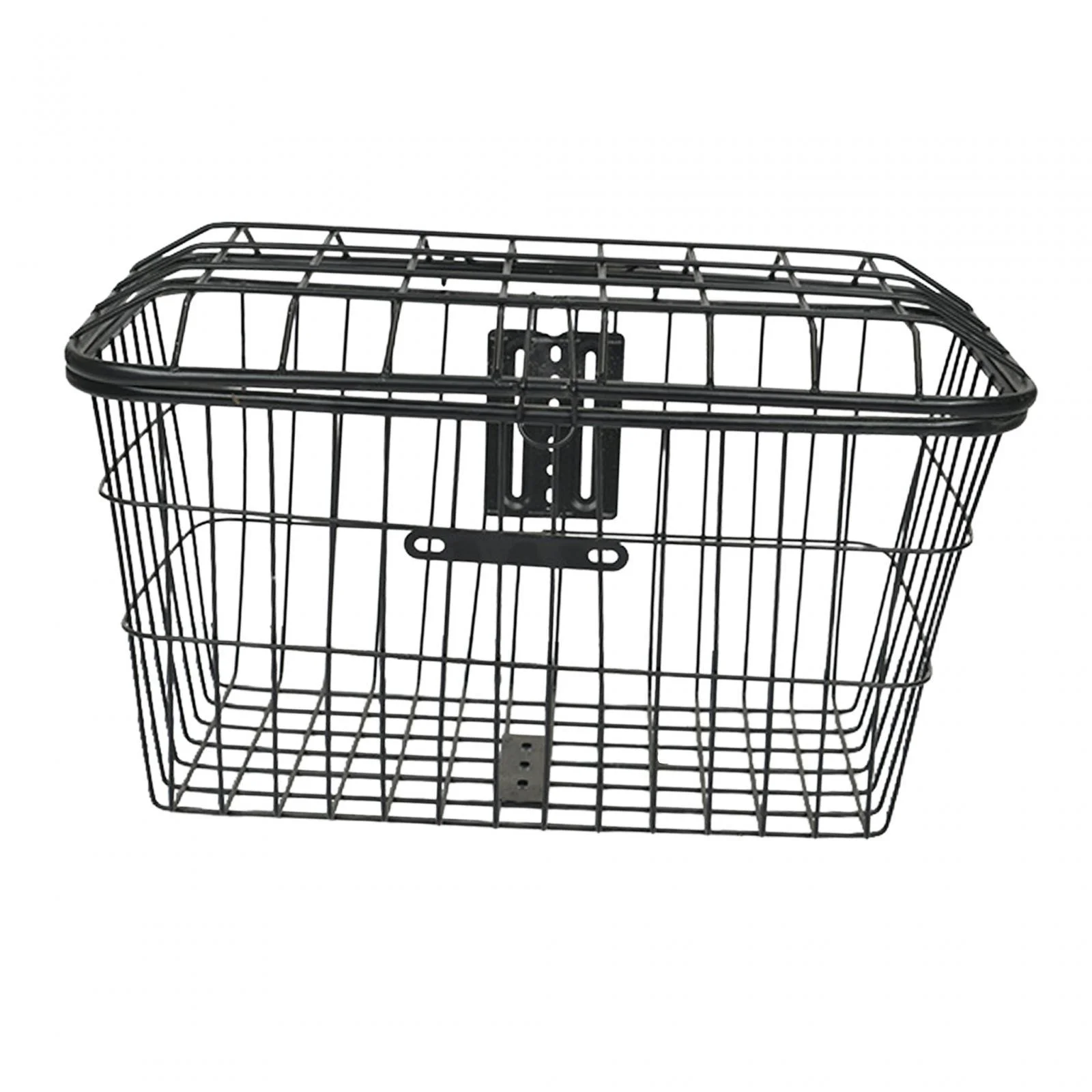 Tnarru Bike Storage Basket Cargo Basket Metal Wire Anti Rust Coating Small Pet Carrier Universal for Adult Women Men Sturdy
