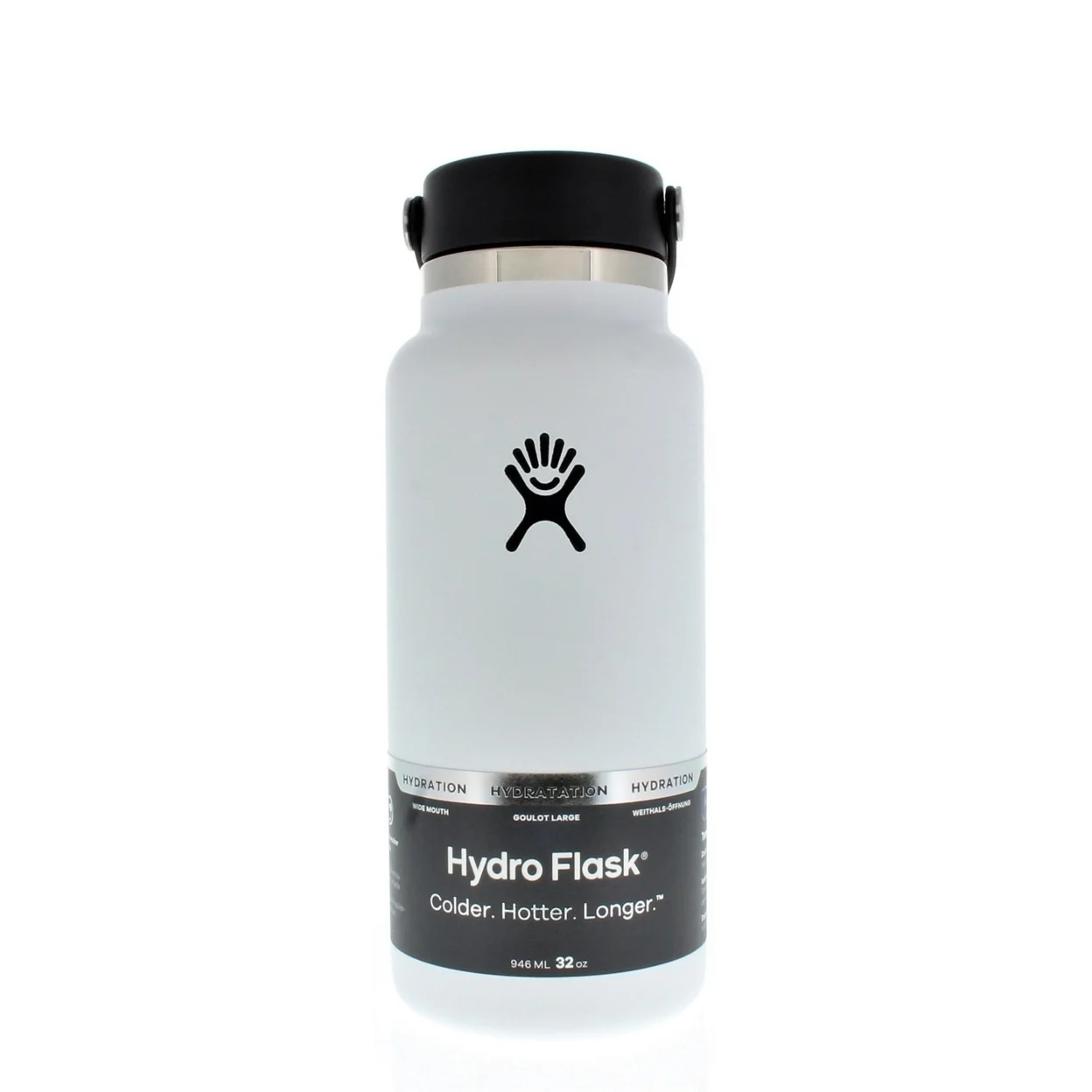Hydro Flask Wide Mouth Water Bottle with Flex Cap 32oz/946ml