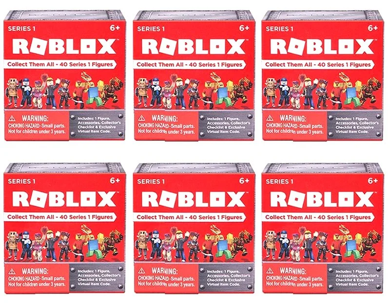 Roblox Lot of 6 Mystery Packs