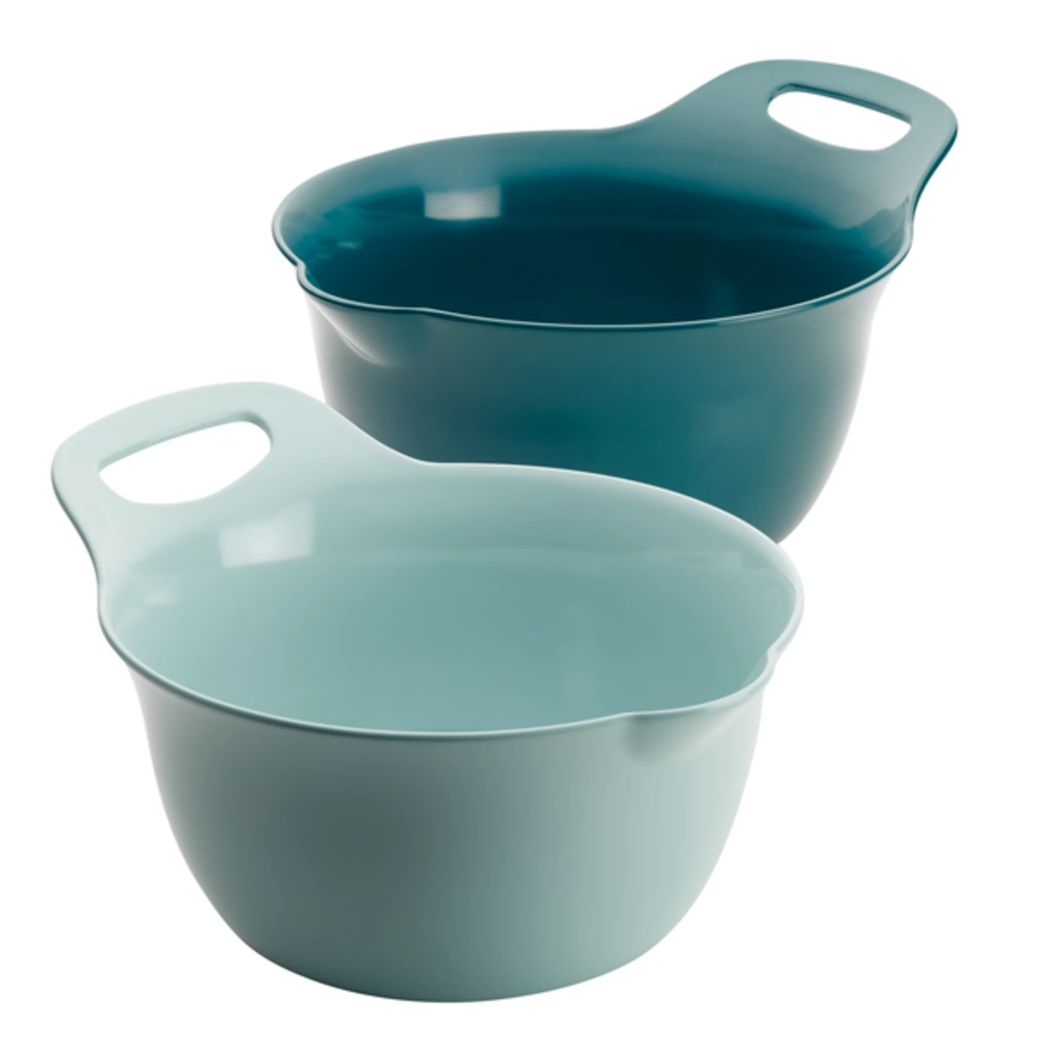 Rachael Ray Tools and Gadgets Nesting Mixing Bowl Set, 2-Piece 4Qt/5Qt
