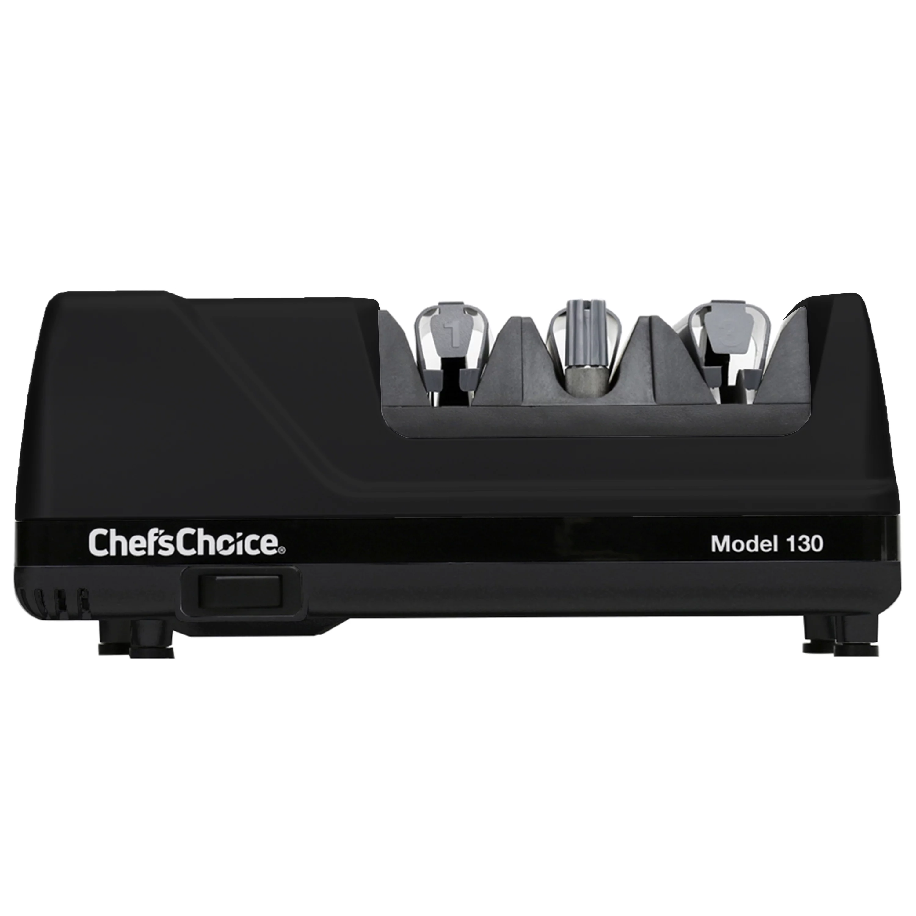 Chef'sChoice Model 130 EdgeSelect Professional Electric Knife Sharpener for Straight Edge and Serrated Knives, Black