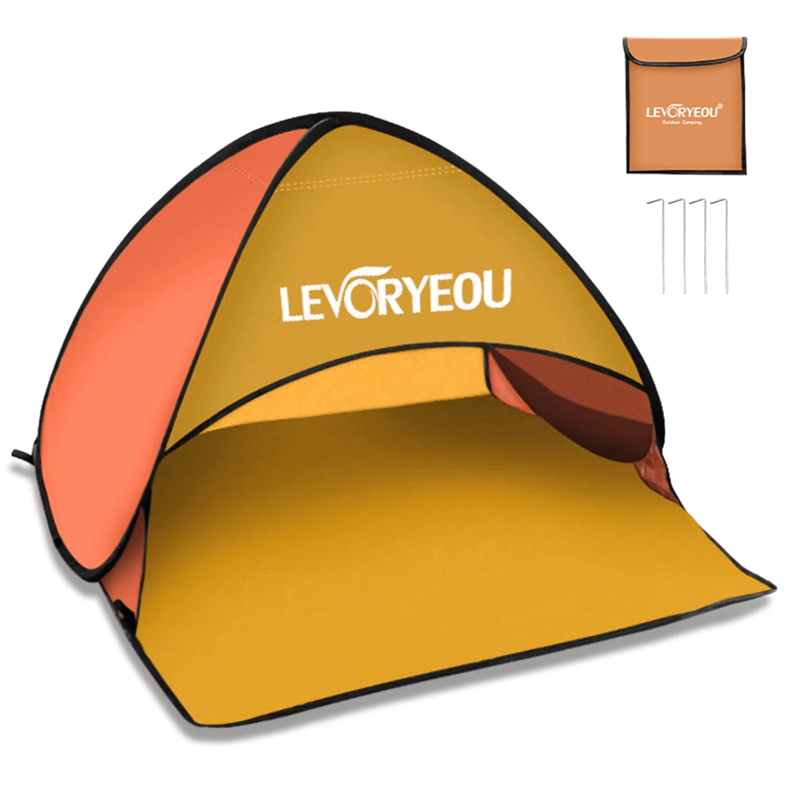 LEVORYEOU Tent,Shade Canopy Outdoor Outdoor Tent Shelter Tent Sun Shade Canopy Outdoor Tent Tent Shelter Carry Sun Shade Canopy
