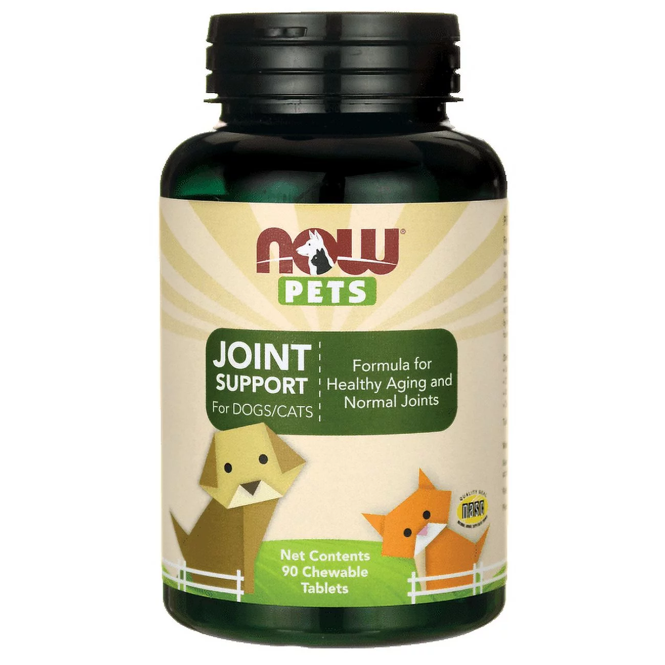 NOW Foods Pets, Joint Support for Dogs/Cats, 90 Chewable Tablets, 4.6 oz (130.5 g)