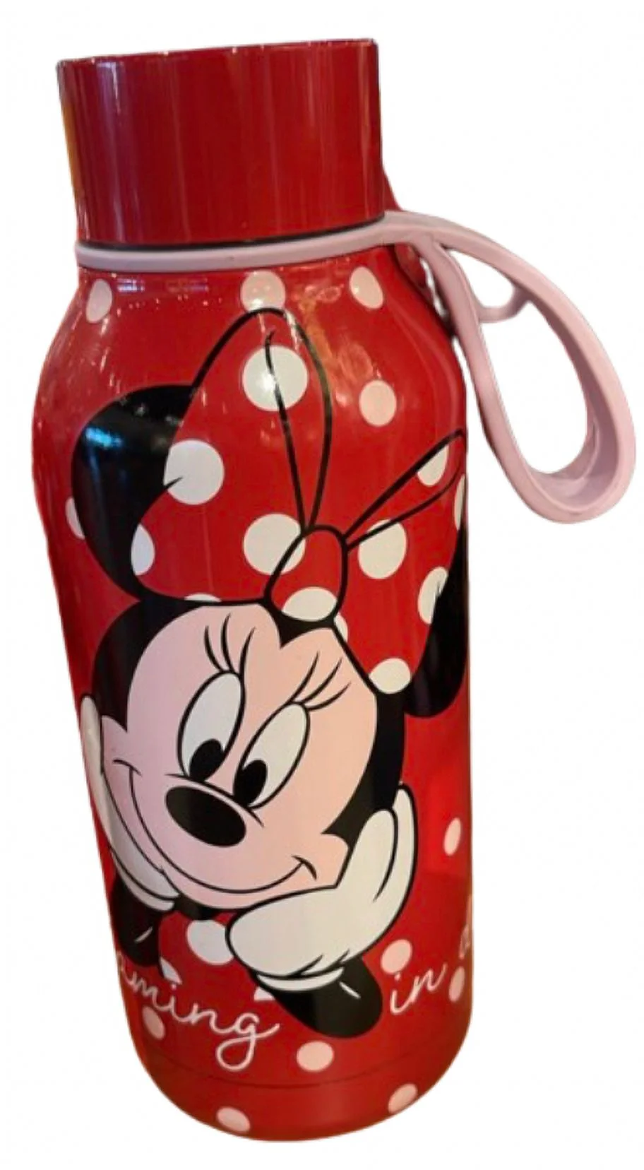 Disney Parks Minnie Mouse Dots Are My Favorite Color Red Bottle New With Tag
