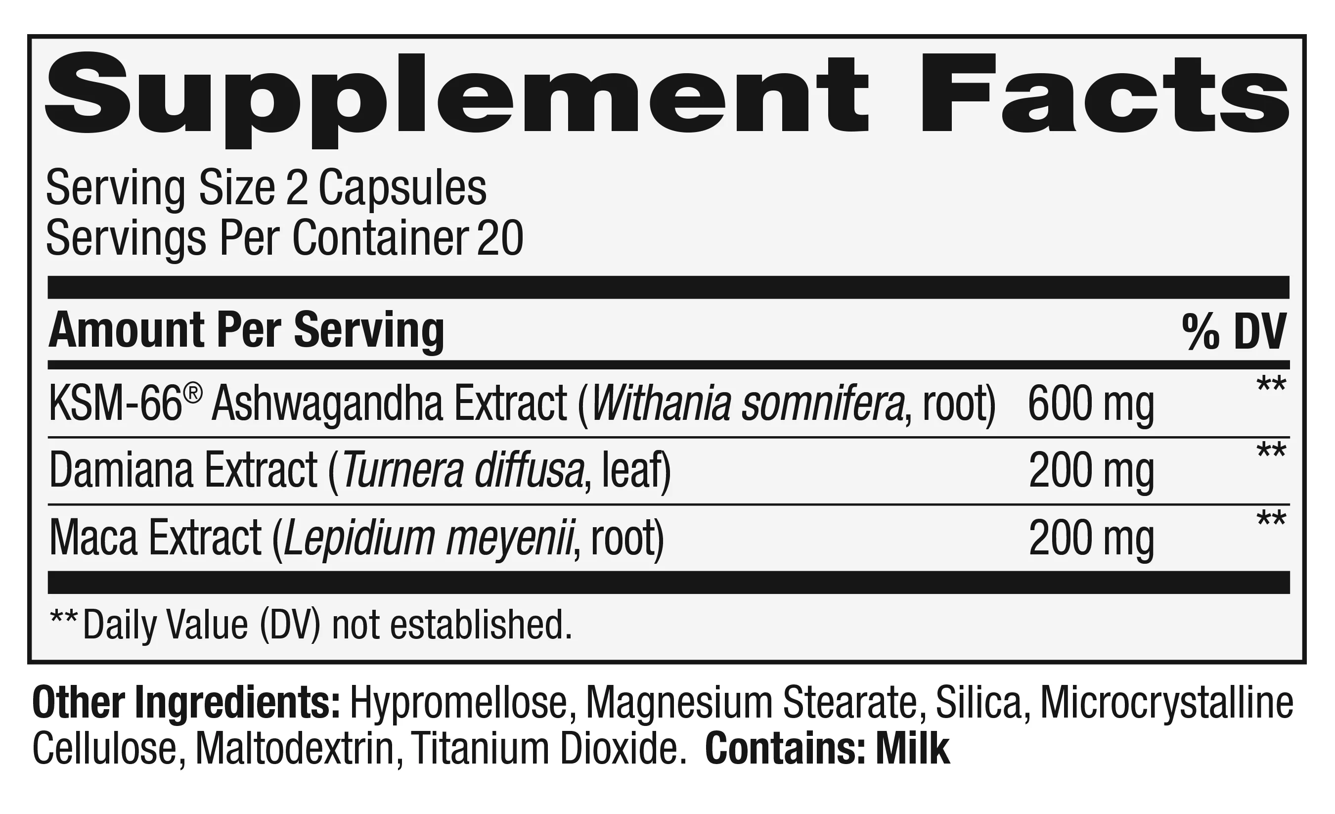 OLLY Lovin' Libido Capsule Supplement, Ashwaganda, Damiana, Maca, 40 Ct