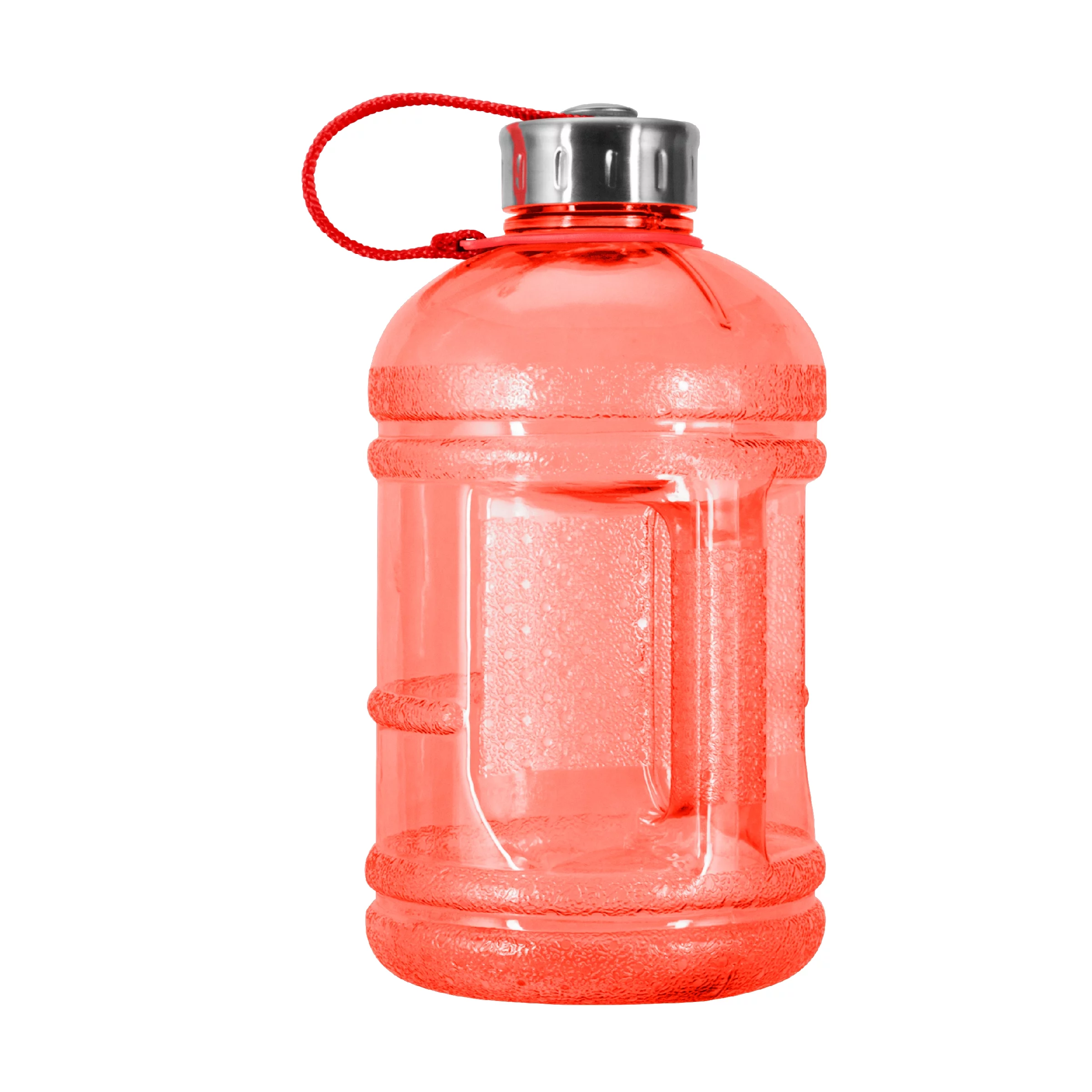 1/2 Gallon (64 oz.) BPA FREE Plastic Water Bottle w/ 48mm Steel Cap