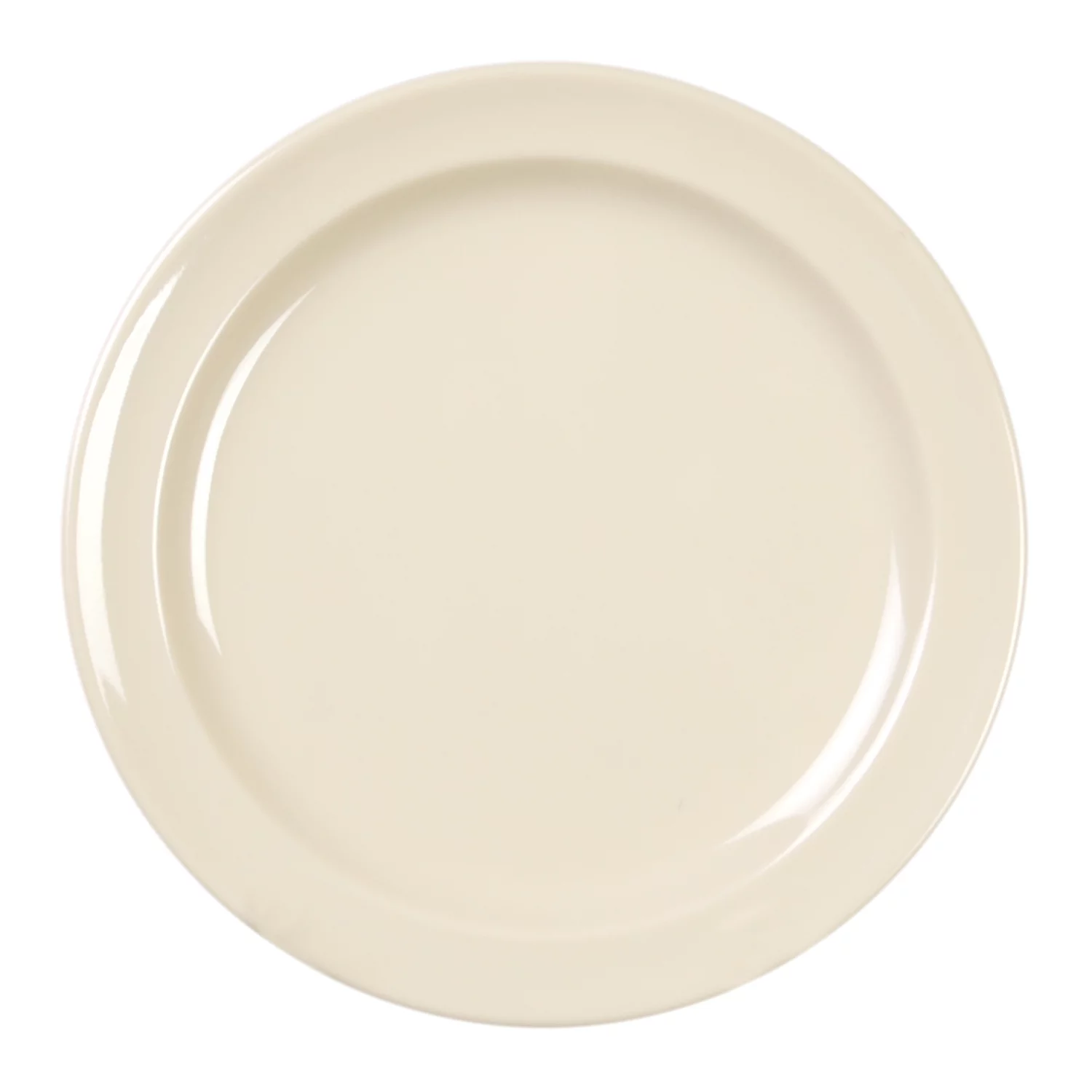 Excellante Nustone Tan Melamine Dinnerware Collection 5.5 Inch, Round Plate, Comes in Dozen