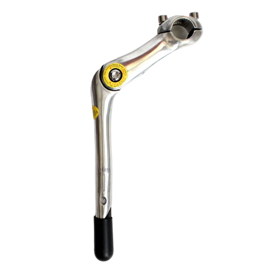 Aluminum Alloy Handle Bar Stem Gooseneck, Handle Bar: 25.4mm, 25.4mm/22.2mm