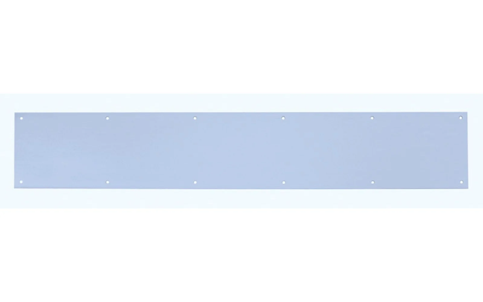 Tell DT1000056 Kick Plate, Aluminum, Satin, 35