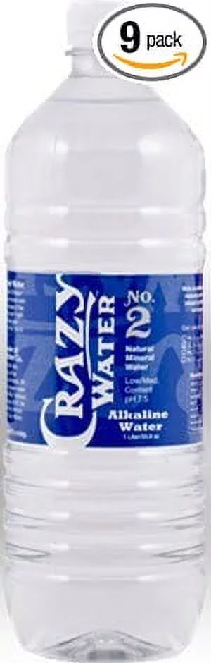 Famous Mineral Water Crazy Water Water, 33.8 oz