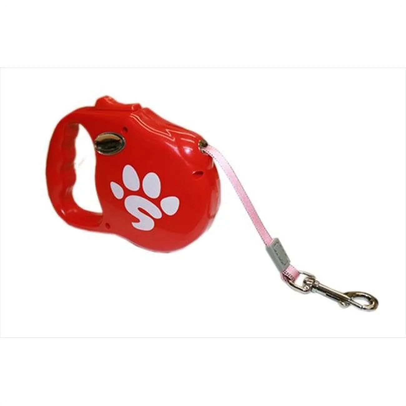 Wear Retractable Dog Leash, Red - 10 ft.