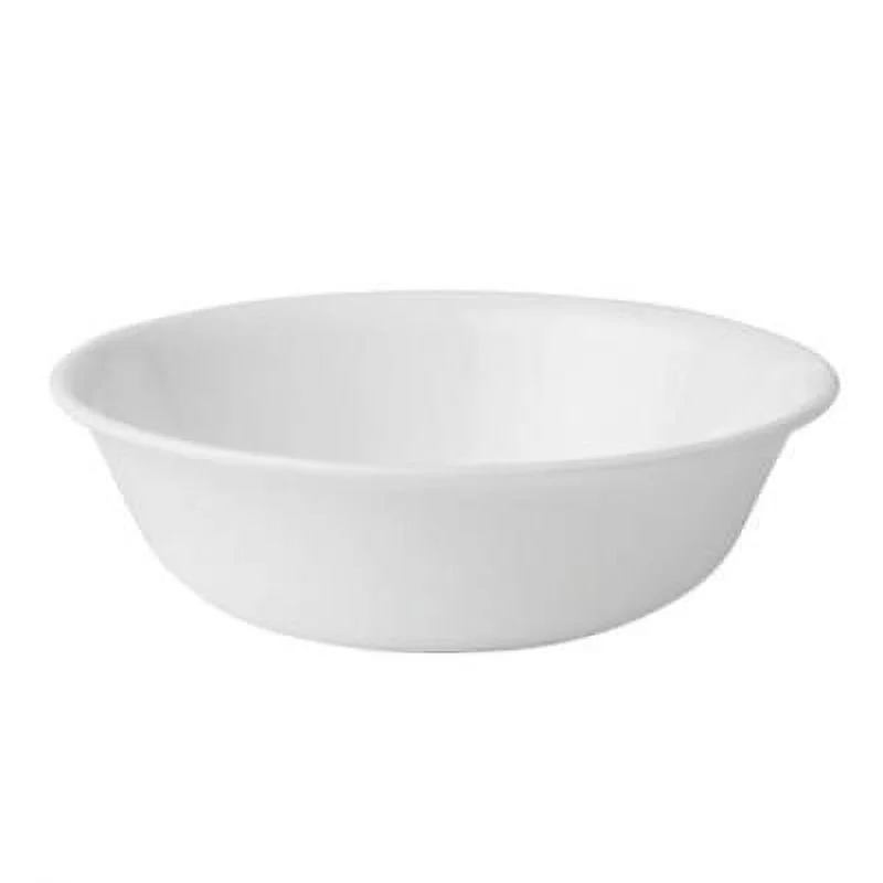 Corelle Brands Corelle 18 oz. Winter Frost Glass/Porcelain Soup/Cereal Bowl 6.25 in. Dia. 1 pk (Pack of 6)