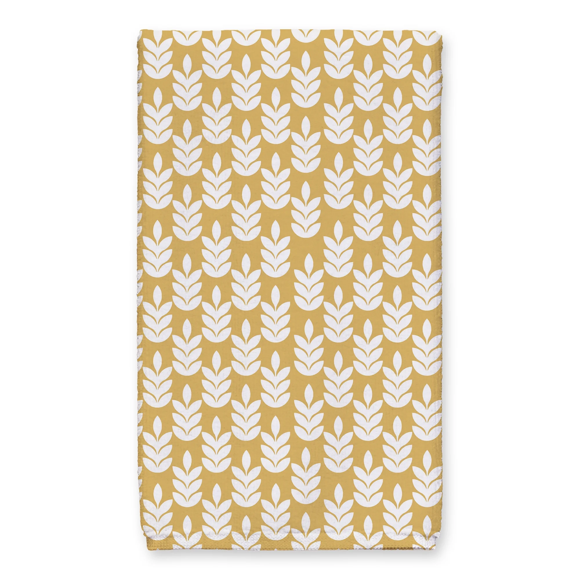 Creative Products Gather Sunflower Wreath Yellow 16 x 25 Tea Towel Set of 2