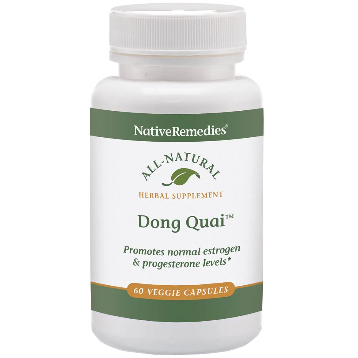 Native Remedies Dong Quai - All Natural Herbal Supplement Supports Female Hormonal Balance and Emotional Health - Promotes Normal Estrogen and Progesterone Levels - 60 Veggie Caps