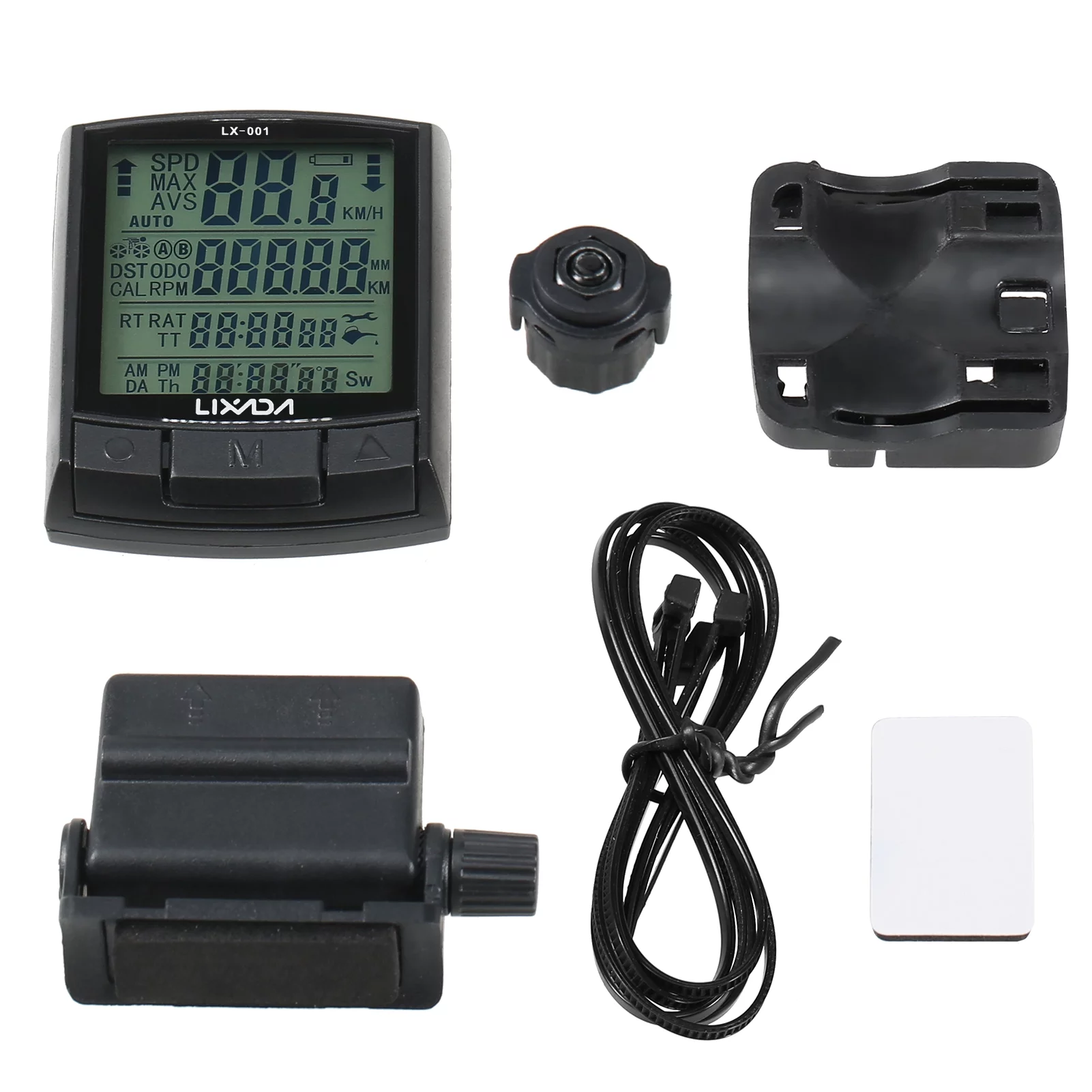 Lixada Bike Cycling Computer Bike Speedometer MTB Road Bike Computer