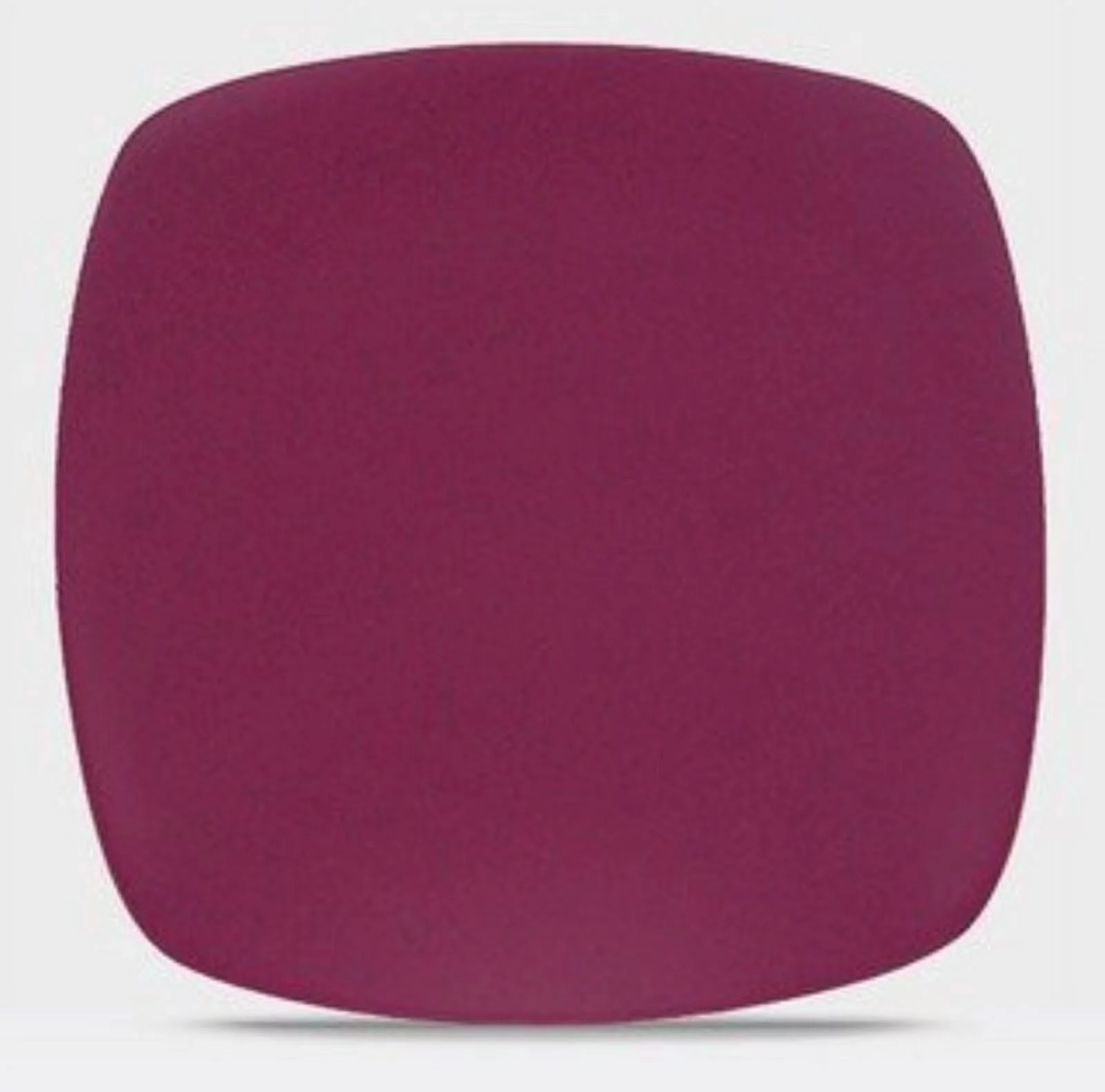 Noritake Kona Burgundy 11-3/4-Inch Square Plate
