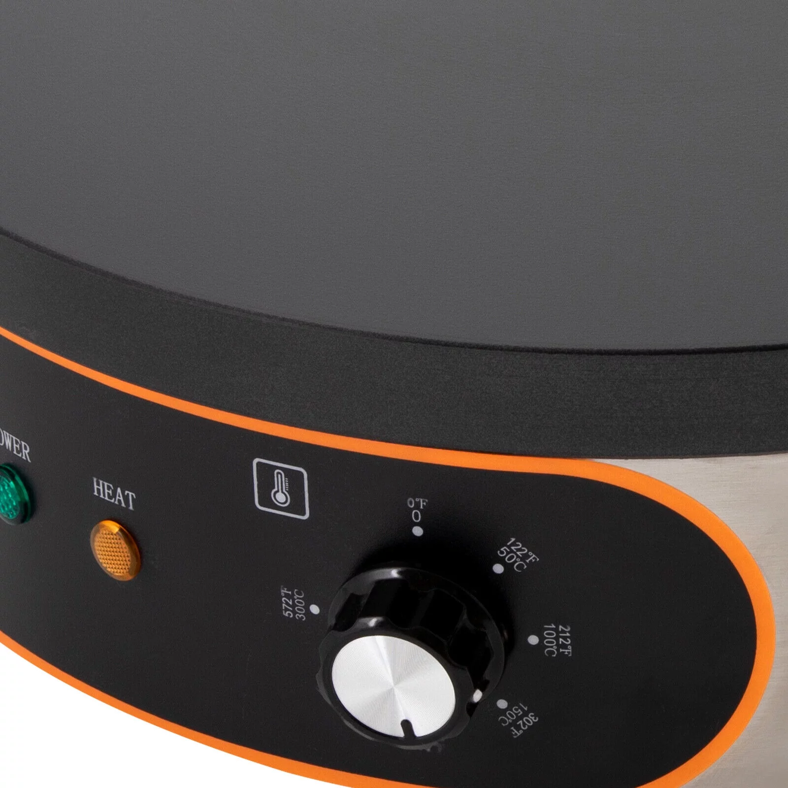 Professional Crepe Maker Machine Electric Frying Pan Griddle Pancakes Non-Stick