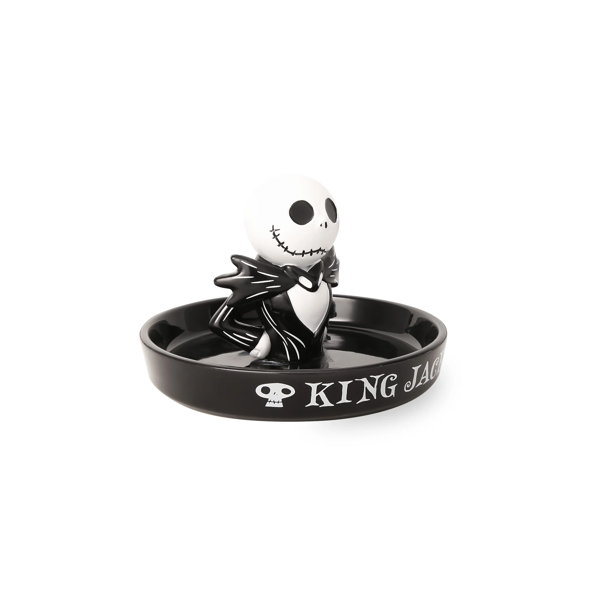Disney The Nightmare Before Christmas King Jack Resin Trinket Tray Jewelry Ring Holder Gift Dish