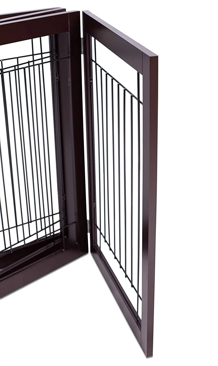 Internet's Best Traditional Wire Dog Gate - 3 Panel - 30